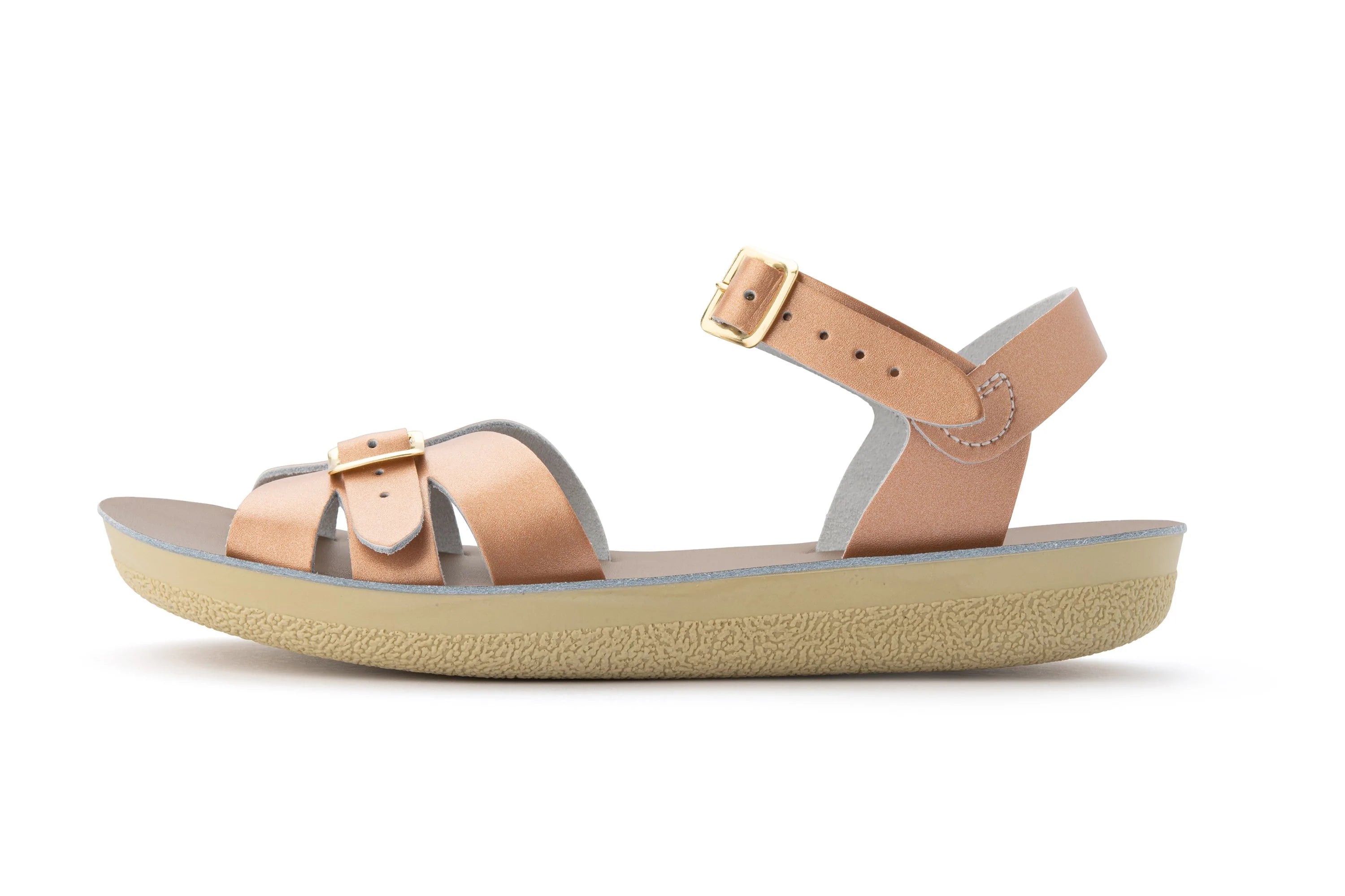 Bamboo rose gold sandals store