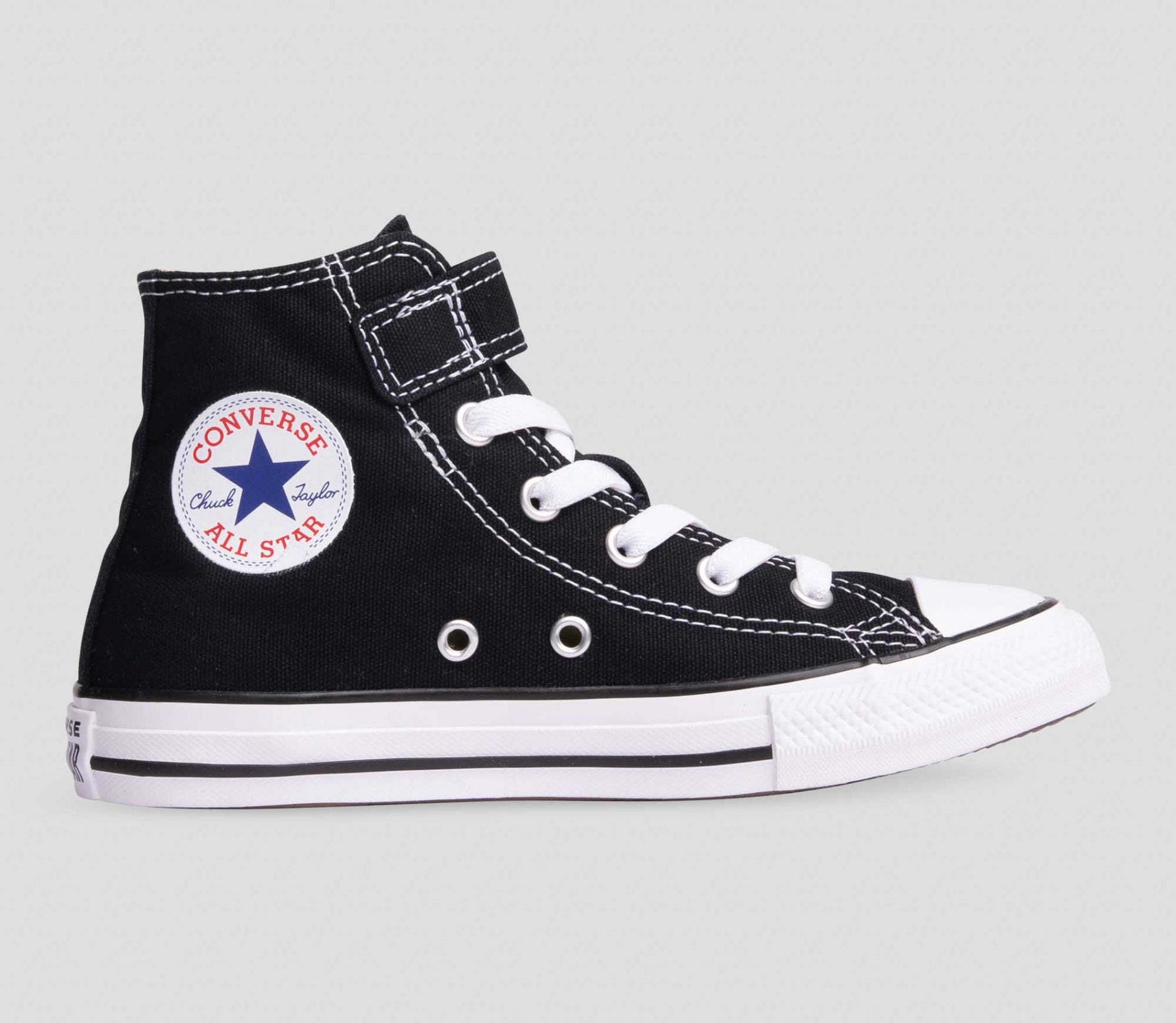 Converse Chuck Taylor All Star Easy On 1V Junior High Top Black