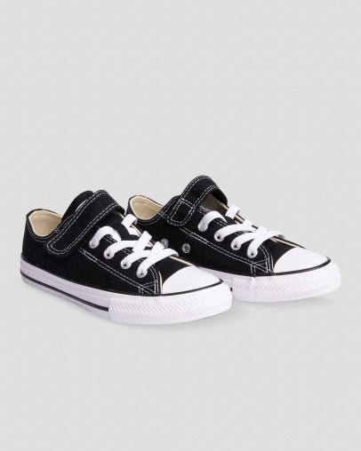 Converse Chuck Taylor All Star Easy On 1V Junior Low Top Black Youth