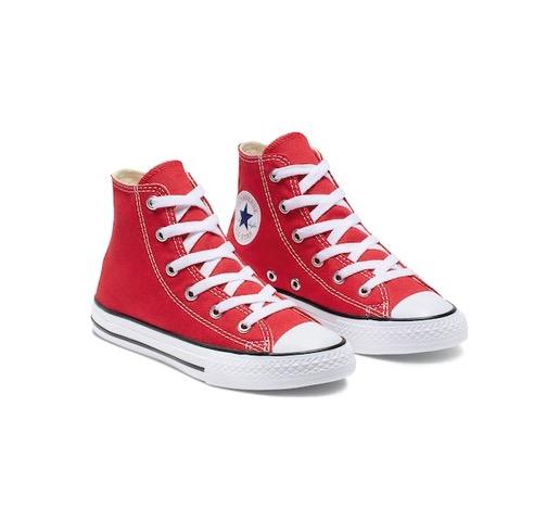 Converse Chuck Taylor All Star Classic High Top Red - Infant/Youth Little Treads