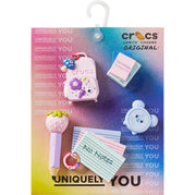 Crocs Jibbitz - Girly Back To School - 5 Pack