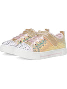 Skechers Twinkle Toes: Twinkle Sparks - Sequin Flash - Gold/Pink