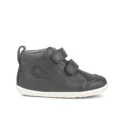 Bobux Step Up Hi Court - Black
