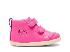 Bobux Step Up Hi Court Shoe - Fuschia
