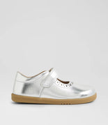 Bobux IWalk Lola T-Bar Shoe - Silver