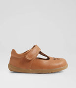Bobux Step Up Rosie Flat Shoes - Caramel