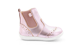 Surefit Mini Boots - Pink Metallic