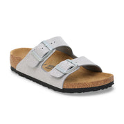 Birkenstock Arizona Kids Shiny Glitter Silver Synthetic - Narrow