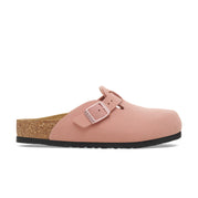 Birkenstock Boston Birki-Buc - Pink Clay - Narrow