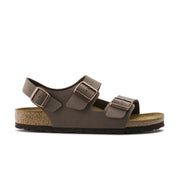 Birkenstock Milano BirkiBuc Mocha - Narrow