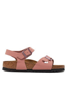 Birkenstock Kids Rio Birko-Flor Pink Clay - Narrow