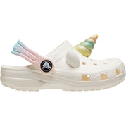Crocs Kids' Classic Iam Unicorn Lights Clog - Chalk
