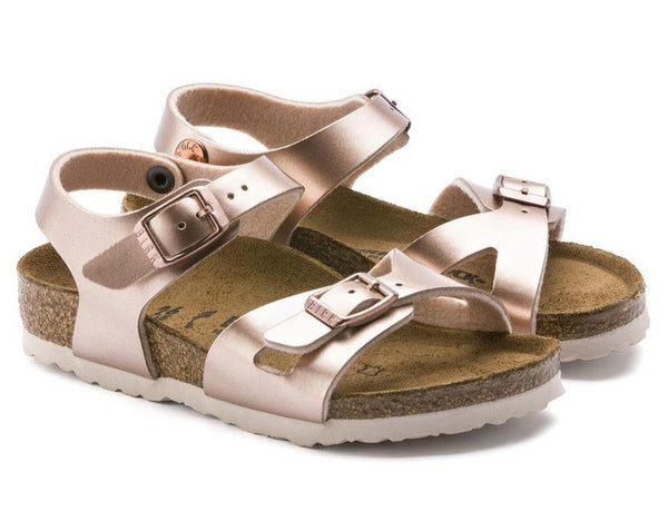 Kids rose gold outlet birkenstocks