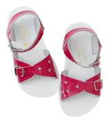 Saltwater Sandals Sweetheart Shiny Fuchsia
