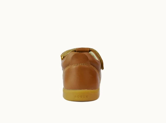 Bobux Iwalk Louise T Bar Caramel Little Treads