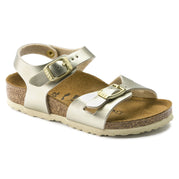 Birkenstock Kids Rio Birko-Flor Gold - Narrow