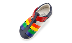 Bobux Step Up Tidal Sandal  - Navy/Multi
